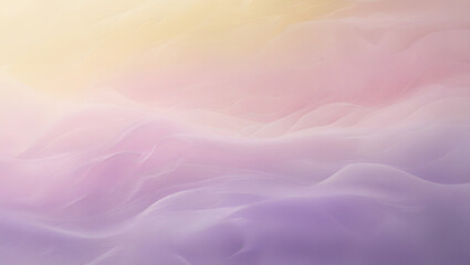 Poster - Dreamy Pastel Cloudscape: An ethereal vista of softly swirling clouds, bathed in delicate pastel hues, evoking a sense of tranquility and boundless imagination.