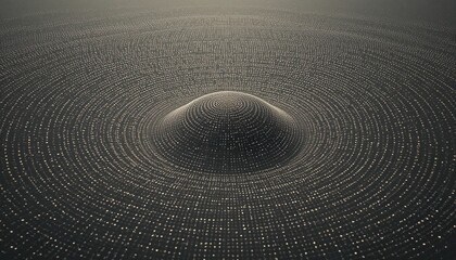 Poster - Exploring cosmic patterns in space abstract digital art science and technology ethereal environment aerial view conceptual beauty