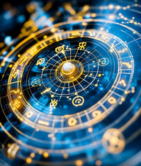 Poster - Exploring astrology mysteries celestial symbols and zodiac signs in a cosmic environment