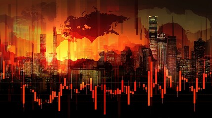 Poster - Dynamic Forex Market Analysis with Candlestick Graphs and Skyline