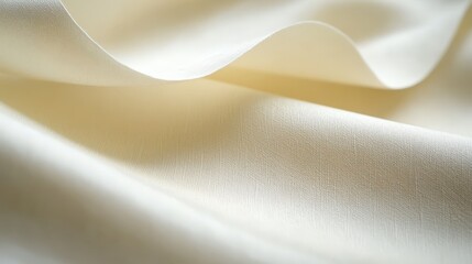 Poster - A smooth ivory-colored paper texture with a subtle linen pattern