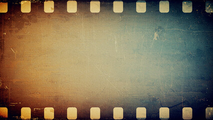 Poster - grunge film background