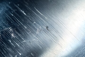 Poster - Industrial Charm High-Resolution Texture of Damaged Metal with History