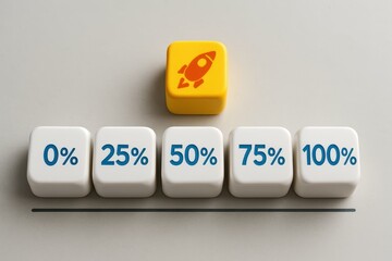 Poster - Progress Indicators and Simple Dice Arrangement for Growth Tracking