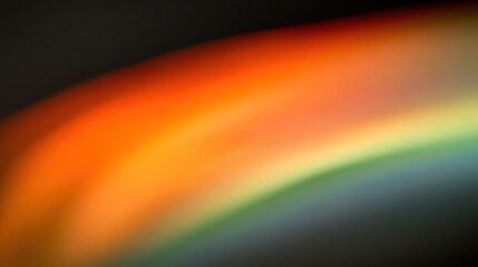 Fototapete - Blended colors creating gradients flowing across a dark background gracefully