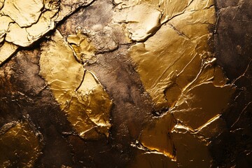 Poster - Weathered Metal A Textured Surface with Scratches and Marks