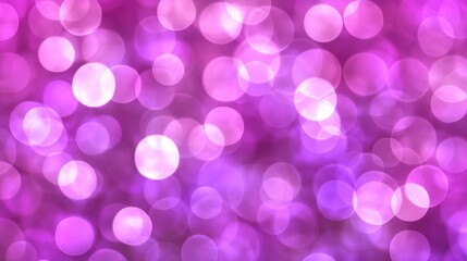 Poster - Abstract Background Of Blurry Bright Lights In Shades Of Purple