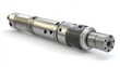 © Artittaya - Modern CNC drilling machine head over aluminum surface, precise and clean setup