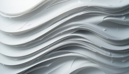 Poster - Dynamic paper texture close-up abstract photography minimalist environment high contrast lighting conceptual art for design projects