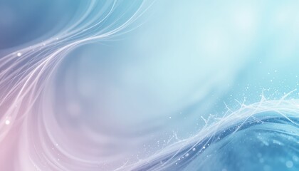 Poster - Fluid motion abstract background digital art soft colors modern style creative concept