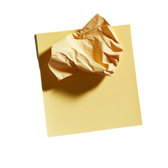 Poster - A single piece of plain white paper isolated on a black background showcasing simplicity and potential for creativity isolated on transparent background..