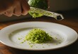 © Octopus16 - Zesting a Lime: Fresh Citrus Zest on a White Plate