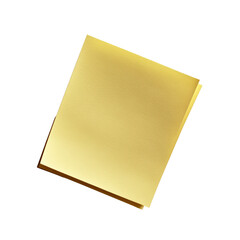 Poster - A simple yet striking piece of white paper resting on a solid black background perfect for highlighting text and images isolated on transparent background..