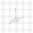 © barsrsind - Mathematical School Science Geometrical Axes Concept. 3D Cartesian coordinate system with labeled X, Y, and Z axes.