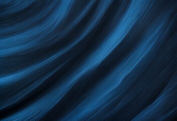 Poster - blue abstract color background dark grain black effect texture wave space copy gradient flow vibrant blur banner glow ray stripes aglow neon wide colours white grainy low key minimal blurry night