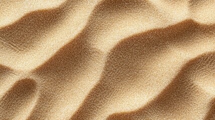 Poster - Textured Beige Sand Dunes: A Close-Up View of Natural Patterns