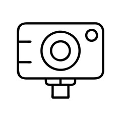 Poster - Discover the best action camera vector icon for your adventures and travel photography needs today
