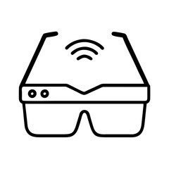 Poster - Find smart glasses augmented reality ar glasses wireless connectivity technology device vision