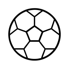 Poster - Soccer ball illustration graphic vector design for sports equipment and game activities icon