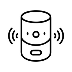 Poster - Smart home speaker voice assistant device for music streaming and home automation control system