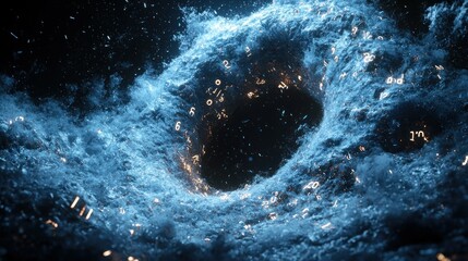 Poster - Digital Vortex: An Abyss of Data