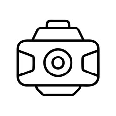 Poster - Find action camera vector icon illustration for photography and videography needs online now here