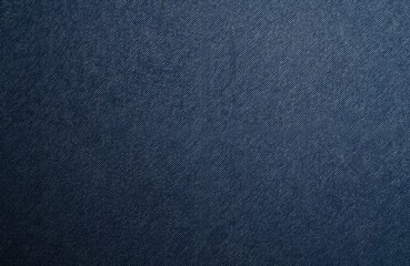Poster - Close-up dark blue chambray denim fabric with subtle color variations. Textile material with worn appearance, showcasing texture and weave. Ideal for apparel, design, fashion backgrounds.