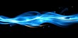 Abstract background wallpaper design featuring neon blue glowing lines, a magical energy space light concept