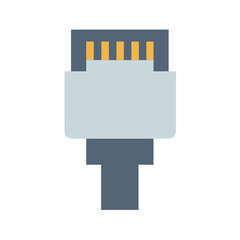 Poster - RJ45 Icon for Networking and Connectivity Solutions