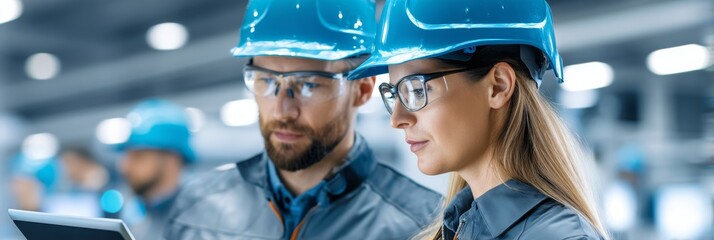 Poster - collaborative engineering: factory innovation - teamwork, technology, precision, manufacturing, prog