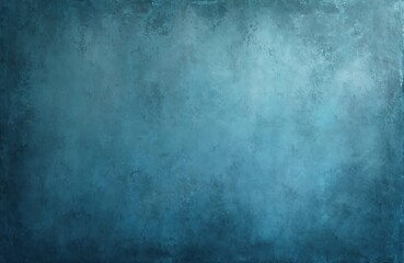 Aufkleber - Abstract textured blue grunge background. Aged concrete wall surface with rough texture. Vintage design weathered backdrop. Dark color background for graphic resource. Great for design, photo
