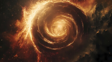 Wall Mural - travel spiral galaxy