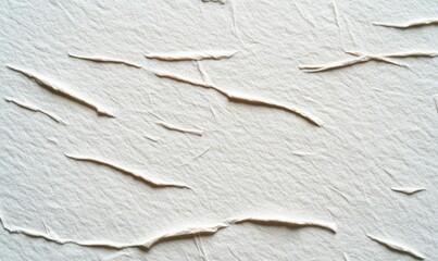 Poster - Detailed textured white paper background with delicate fibers, perfect for adding subtle depth to any design.