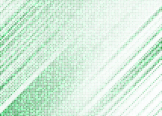 Poster - Abstract halftone colorful dots texture on a white background,Multicolored Dotted Halftone