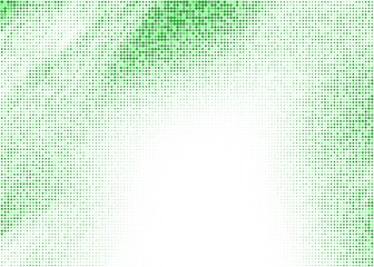 Poster - Abstract halftone colorful dots texture on a white background,Multicolored Dotted Halftone