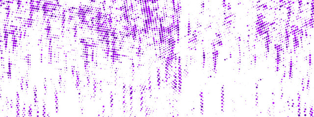 Poster - Abstract halftone colorful dots texture on a white background,Multicolored Dotted Halftone