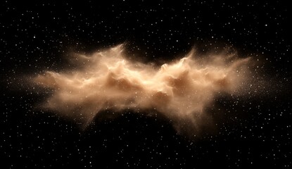 Wall Mural - cosmic dust cloud, ethereal nebula