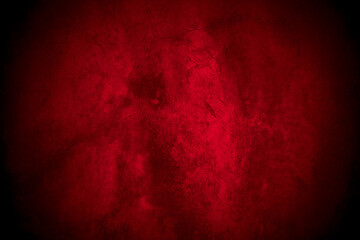 Aufkleber - Old wall texture cement black red  background abstract dark color design are light with white gradient background.