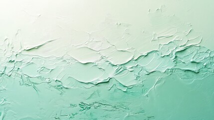 Poster - A pale green backdrop with a subtle gradient effect, creating space for creative text, logos, or design elements.