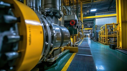 Poster - ai-powered predictive maintenance preventing machine downtime.