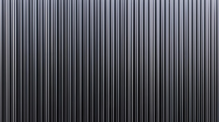 Poster - Vertical Lines Pattern In Black White And Gray Tones