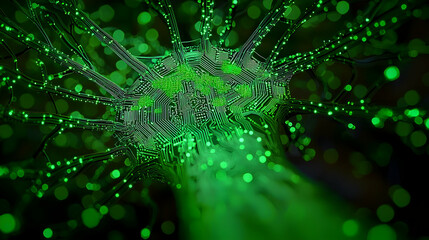 Poster - Abstract Green Neural Network Technology Design