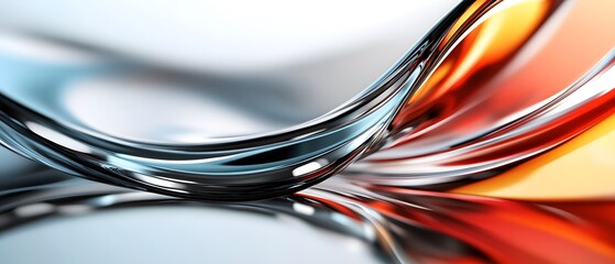 Poster - Abstract Curved Glass Structures
