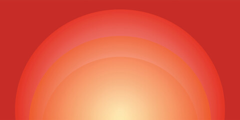 Poster - Gradient Background Yellow Orange Red Dark Black Sun Fire Color Vector Illustration