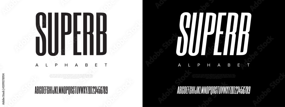 Tall Bold Dynamic Fonts Tall Bold Condensed Display Font Vector for Sport and Urban Headlines ...