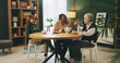 © peopleimages.com - Elderly, women and retirement with eating in home with conversation, bonding or wellness with tea party. Senior, people and friends in hospice with talking for relax, support or happy at dinner table