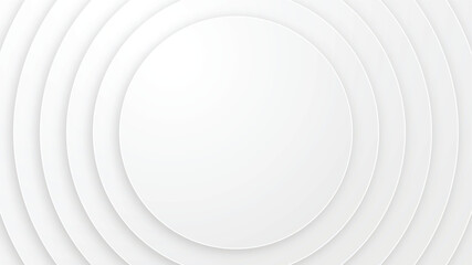 Poster - business background abstract white circle background gradient wallpaper curve shape web banner template