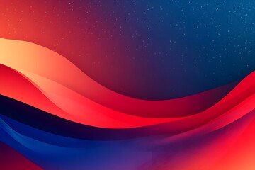 Poster - Abstract Wave Pattern Futuristic Design