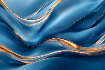 Poster - Artistic Abstract Waves for Creative Projects