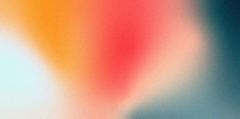 Poster - light colorful gradient background noise effect. Gradient mesh. Effect bright color colorful grainy foil. Abstract blurred fluid wallpaper, Vector. design of social networks sites and presentations.	